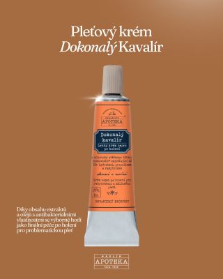 Krém pro muže, kteří hledají perfektní péči po holení 🧡 Pleťový krém Dokonalý kavalír 💫 je určen pro každodenní péči....